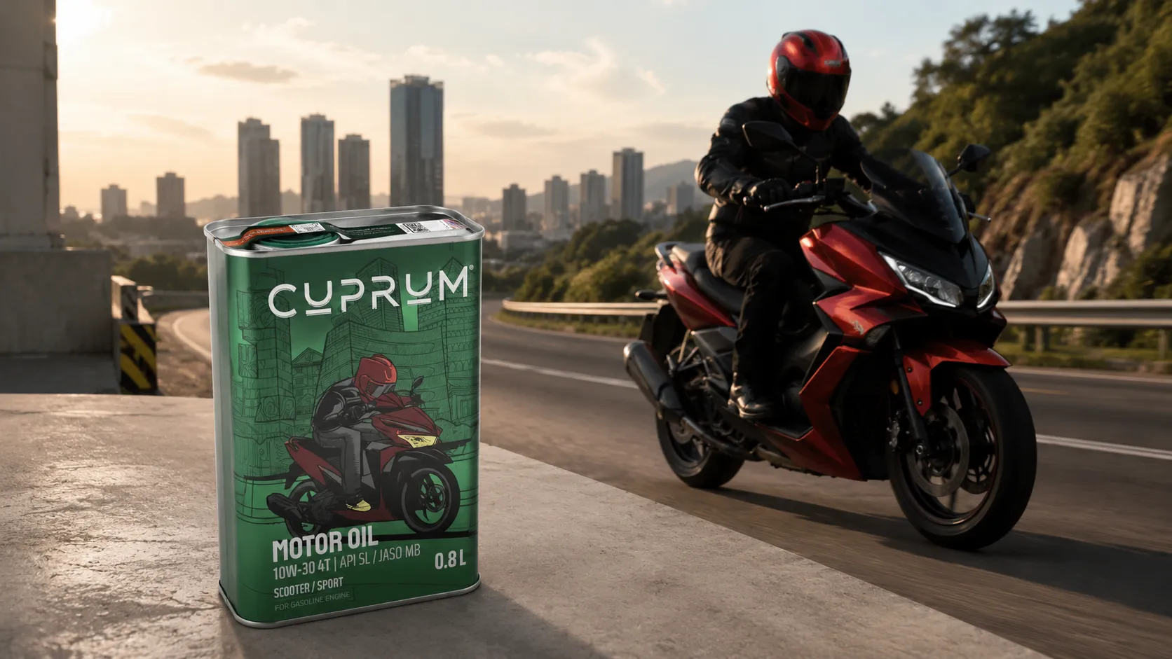 CUPRUM Motor Oil: Teknologi Tembaga untuk Mesin, Dijamin Asli Shieldtag