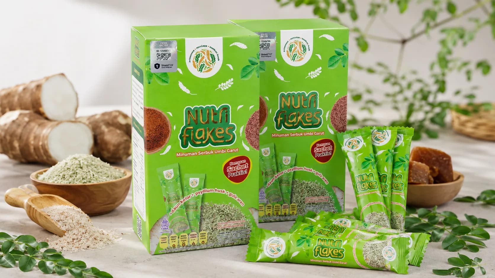 Nutriflakes Pilih Shieldtag untuk Jaga Keaslian Produk Superfood Unggulannya