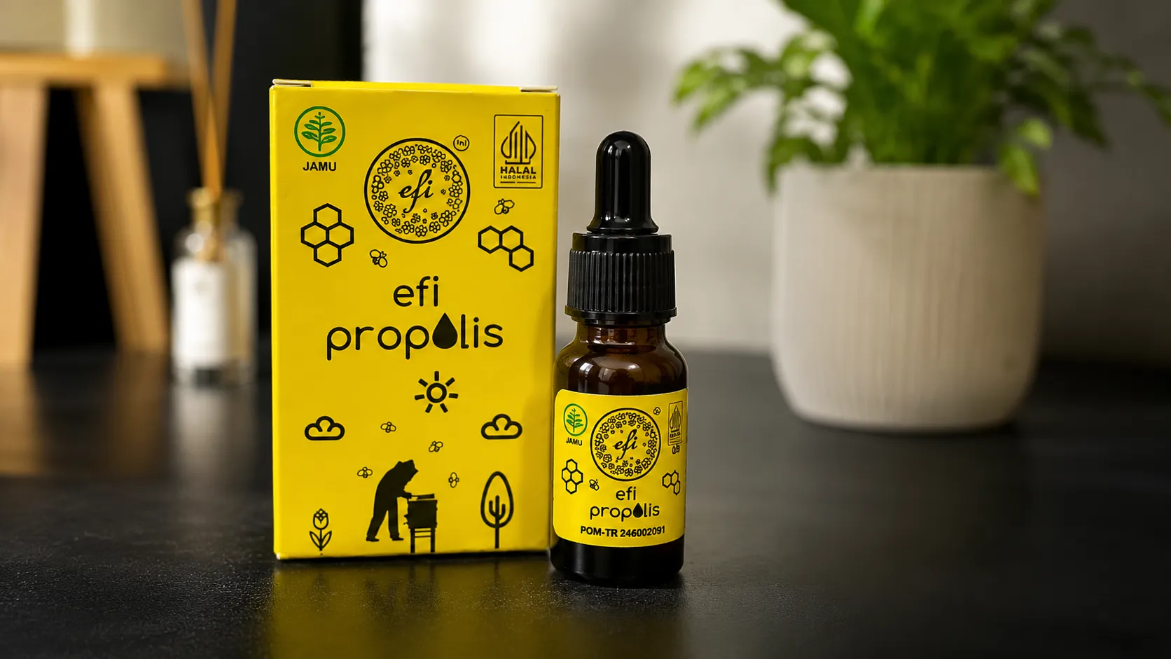 Efi Propolis: Kekuatan 300 Senyawa Aktif dari Sarang Lebah Trigona di Kebun Manuka, Kini Terjamin Keasliannya dengan Shieldtag