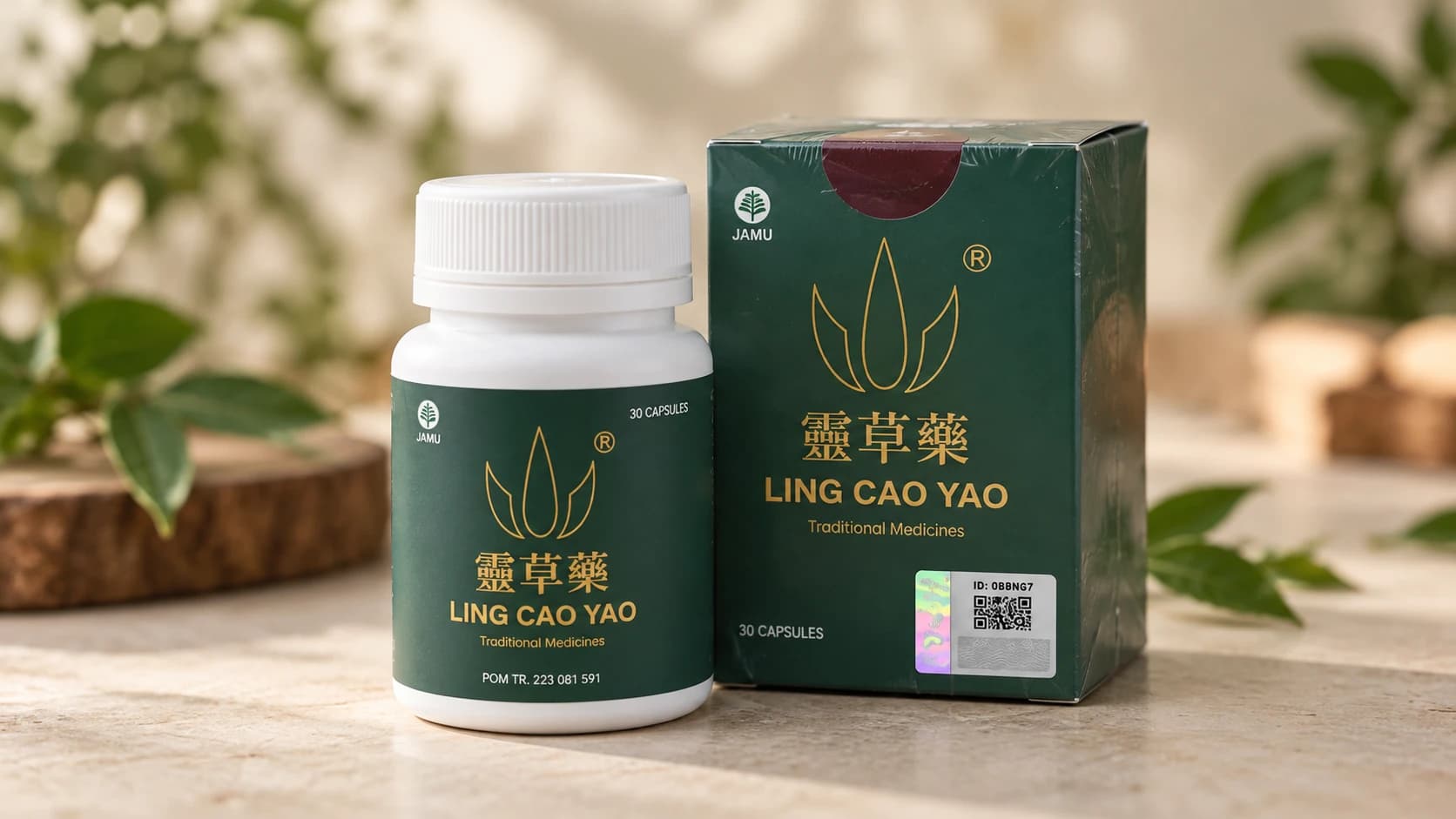 Ling Cao Yao Asli: Kapsul Herbal Kini Terjamin Shieldtag